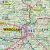 Polska mapa ścienna administracyjno-drogowa z tablicami rejestracyjnymi 1:500 000, 145x140 cm, ArtGlob
