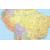 Ameryka Południowa. Mapa polityczno-fizyczna 1:8 000 000, 97x123,5 cm, Freytag&Berndt