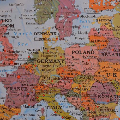 Świat polityczny mapa ścienna 1:20 000 000 Freytag&Berndt