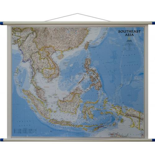 Azja Południowo-Wschodnia Classic mapa ścienna 1:6 497 000, 97x82 cm