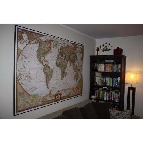 Świat executive mapa ścienna polityczna, 1:45 500 000, 92 x 61 cm