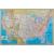 USA Classic. Mapa ścienna polityczna 1:2 815 000, 176x122 cm, National Geographic