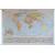 Świat mapa ścienna polityczna konturowa dwustronna 1:19 000 000, 200x140 cm