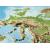 Europa mapa ścienna plastyczna, 3D 1:8 000 000, 77x57 cm, GeoRelief