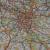 Francja. Mapa drogowa 1:1 000 000, 105x110 cm