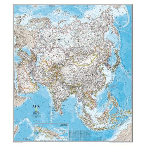Azja Classic. Mapa ścienna 1:13 812 000, 97x84 cm