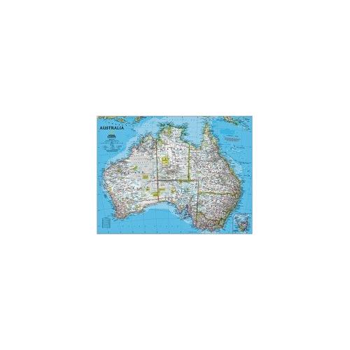 Australia Classic. Mapa ścienna 1:6 413 000, 77x69 cm