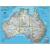 Australia Classic. Mapa ścienna 1:6 413 000, 77x69 cm