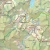 Bieszczady. Mapa ścienna 1:50 000, 100x114,5 cm, SwiatMap.pl