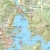 Bieszczady. Mapa ścienna 1:50 000, 100x114,5 cm, SwiatMap.pl