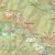 Bieszczady. Mapa ścienna 1:75 000, 50x70 cm, SwiatMap.pl
