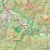 Bieszczady. Mapa ścienna 1:75 000, 50x70 cm, SwiatMap.pl