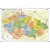 Czechy. Mapa ścienna administracyjna w języku czeskim 1:360 000, 140x100 cm, ArtGlob