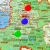 Czechy. Mapa ścienna administracyjna w języku czeskim 1:500 000, 100x70 cm, ArtGlob
