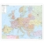 Europa. Mapa ścienna drogowa, 1:3 600 000, 120x100 cm, SwiatMap.pl
