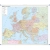 Europa. Mapa ścienna drogowa, 1:3 600 000, 120x100 cm, SwiatMap.pl