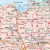 Europa. Mapa ścienna drogowa, 1:3 600 000, 120x100 cm, SwiatMap.pl