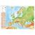 Europa mapa ścienna fizyczna 1:6 500 000, 100x70 cm, ArtGlob