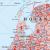Europa mapa ścienna kodów pocztowych 1:3 750 000, 144x120 cm, ArtGlob