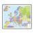 Europa mapa ścienna kodów pocztowych 1:4 500 000, 120x100 cm, ArtGlobEuropa mapa ścienna kodów pocztowych 1:4 500 000, 120x100 cm, ArtGlob