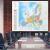 Aranż - Unia Europejska mapa ścienna polityczna, 1:3 750 000, 144x120 cm, ArtGlob