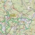 Karkonosze. Mapa ścienna na płótnie 1:50 000, 70x50 cm, SwiatMap.pl