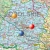 Polska mapa ścienna administracyjno - drogowa 1:700 000 ,120x100 cm - wersja angielska, możliwość zaznaczania magnesami, SwiatMap.pl