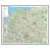 Polska mapa ścienna drogowa 1:700 000, 117x100 cm, SwiatMap.pl