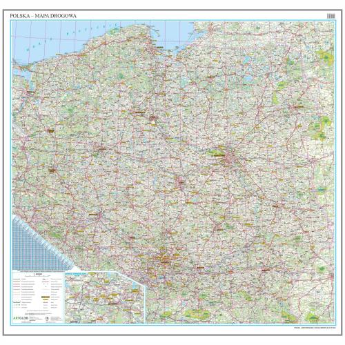 Polska mapa drogowa 1:500 000, ArtGlob