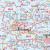 Polska administracyjno-drogowa z kodami mapa - naklejka 1:700 000, 120x100 cm, ArtGlob