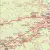 Polska - mapa ścienna kolejowa, 1:350 000 205x200 cm, ArtGlob