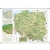 Polska. Szkolna mapa ścienna krajobrazowa 1:500 000, 194x140 cm, SwiatMap.pl