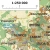 Polska. Szkolna mapa ścienna krajobrazowa 1:500 000, 194x140 cm, do nauki geografii, SwiatMap.pl