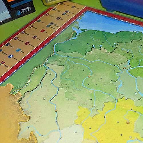 Aranż - Polska Młodego Odkrywcy mapa - dwustronna podkładka na biurko do ćwiczeń, 58x38 cm, ArtGlob