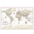 World Sand - Świat polityczny. Mapa ścienna - wersja angielska, 1:42 000 000, 100x70 cm, SwiatMap.pl