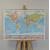 Świat polityczny 1:42 000 000 mapa ścienna na płótnie 100x70 cm, ArtGlob