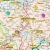 Województwo dolnośląskie. Mapa ścienna 1:200 000, 138x112 cm, SwiatMap.pl