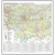 Województwo małopolskie. Mapa ścienna 1:200 000, 100x106 cm, SwiatMap.pl