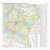 Województwo podkarpackie. Mapa ścienna 1:200 000, 111x112 cm, SwiatMap.pl