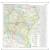 Województwo podkarpackie. Mapa ścienna 1:200 000, 111x112 cm, SwiatMap.pl