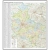 Województwo wielkopolskie. Mapa ścienna 1:200 000, 133x160 cm, SwiatMap.pl