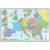 Europa mapa ścienna kody pocztowe 1:4 000 000, 100x70 cm, EkoGraf