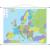 Europa mapa ścienna kodów pocztowych 1:3 750 000, 146x120 cm