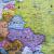 Europa polityczna mapa ścienna - naklejka 1:7 000 000, 100x70 cm