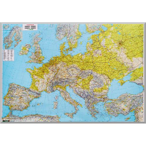 Europa. Mapa fizyczna 1:3 500 000, 126x90 cm, Freytag&Berndt