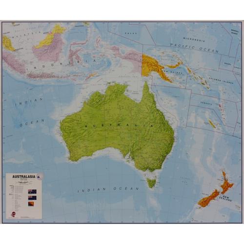 Australia mapa ścienna 1:7 000 000, 120x100 cm