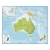 Australia. Mapa ścienna 1:7 000 000, 120x100 cm, arkusz, SwiatMap.pl