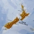Australia. Mapa ścienna 1:7 000 000, 120x100 cm, zbliżenie Nowa Zelandia, SwiatMap.pl