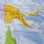 Australia. Mapa ścienna 1:7 000 000, 120x100 cm, zbliżenie Nowa Gwinea, SwiatMap.pl