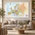 /AI/ Aranżacja - Europa mapa ścienna polityczno-drogowa w ramie aluminiowej w salonie, SwiatMap.pl